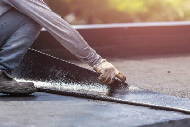 Professional Foundation Crack Repair technician working in Saranac, MI
